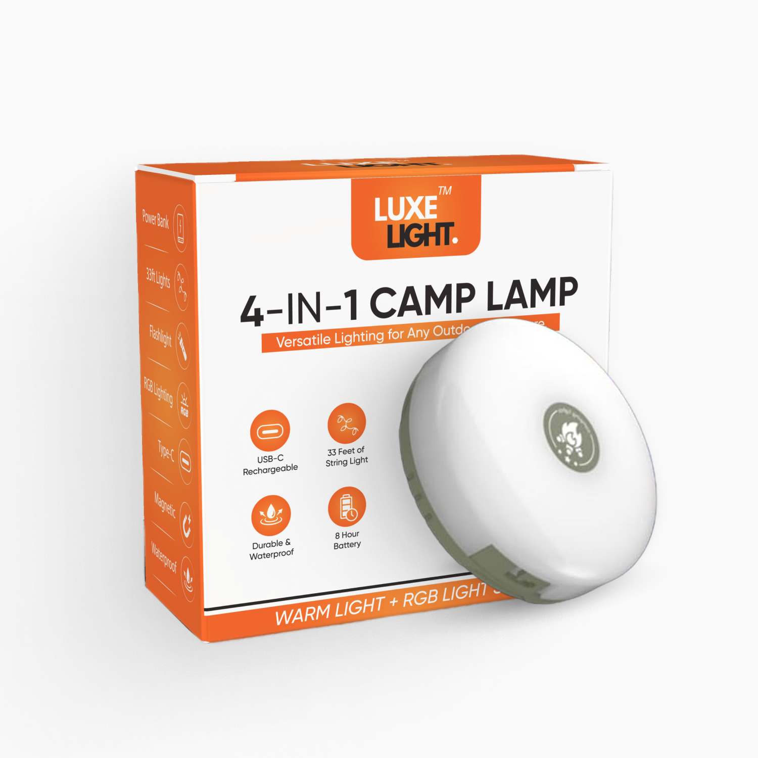 camp lampe 4-In-1 Camp Lamp