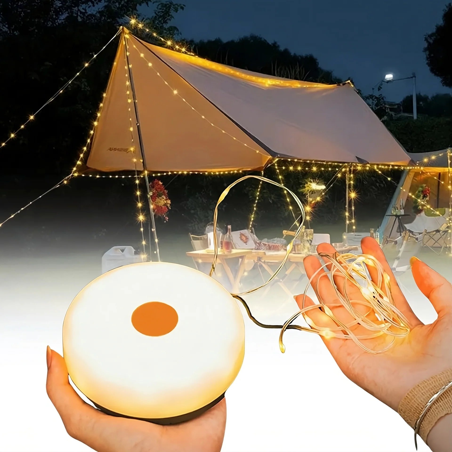 4-In-1 Camp Lamp – LuxeLight