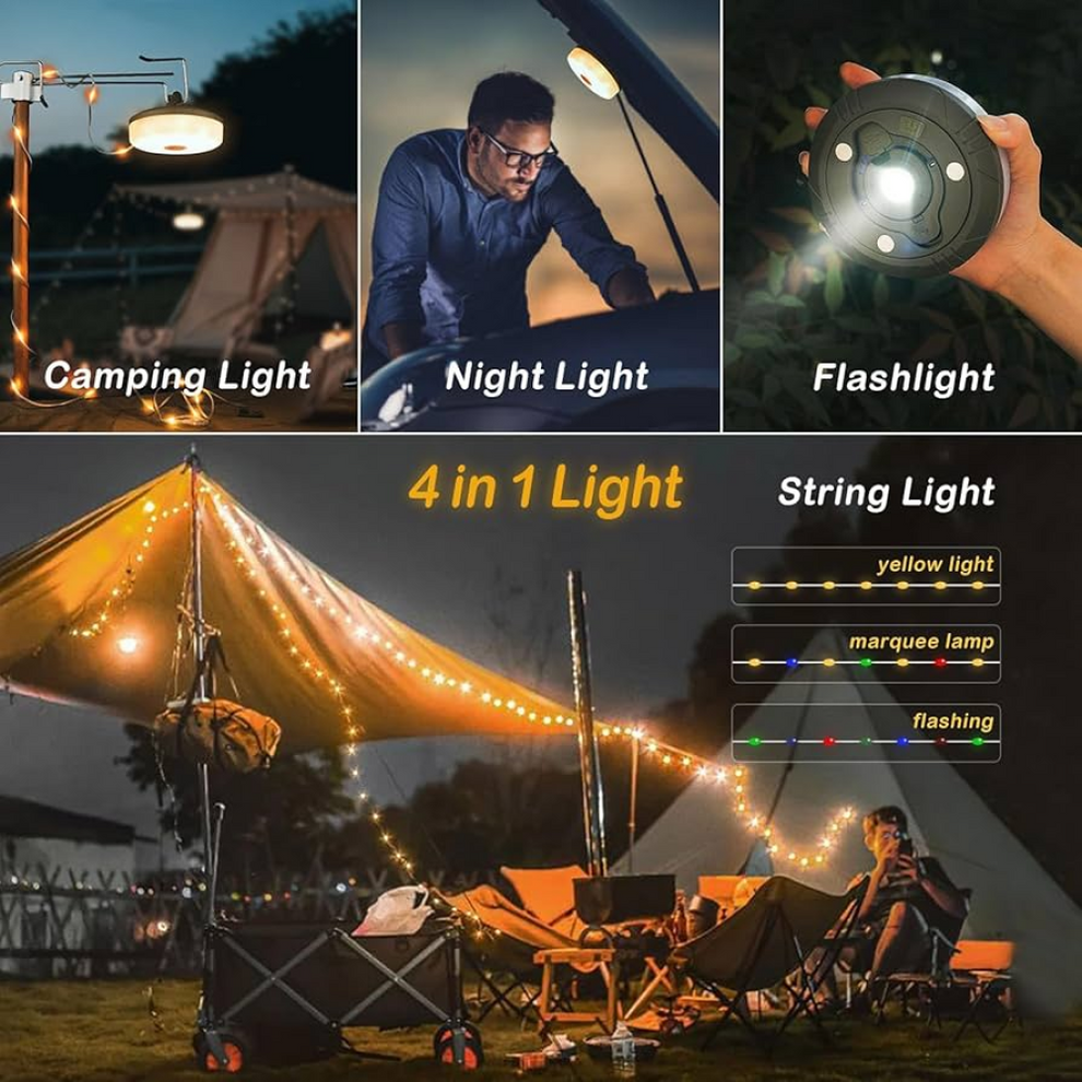 4-In-1 Camp Lamp – LuxeLight